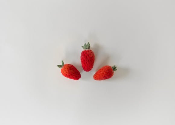PTFL - Needle Felting Kit -ÊStrawberry