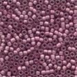 MHB - Size 11/0 Frosted Glass Seed Beads - 62037 - Mauve