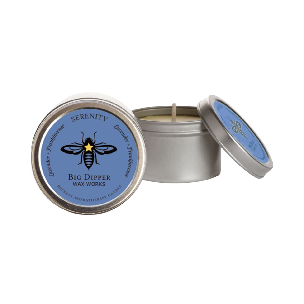 BDWW - Beeswax Aromatherapy Tin - Serenity - Frankincense and Lavender