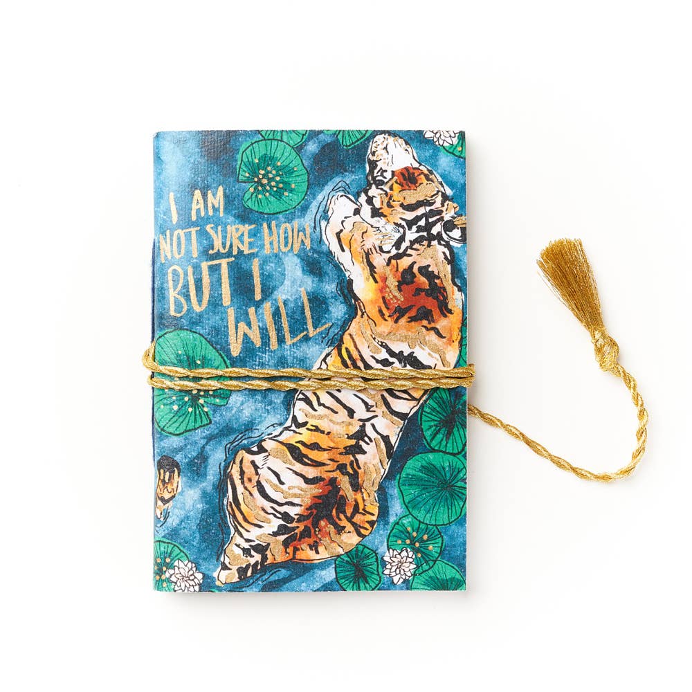 MBFT - Sundara Tiger 4x6 Journal Recycled Paper