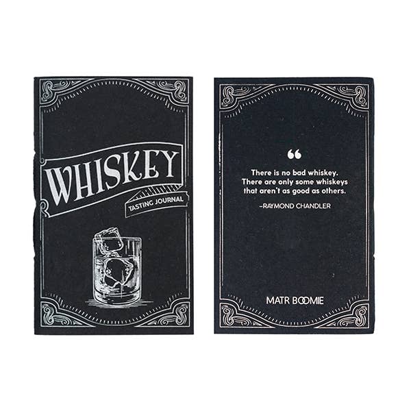 MBFT - Whiskey Tasting Pocket Journal - Men's Gift Idea