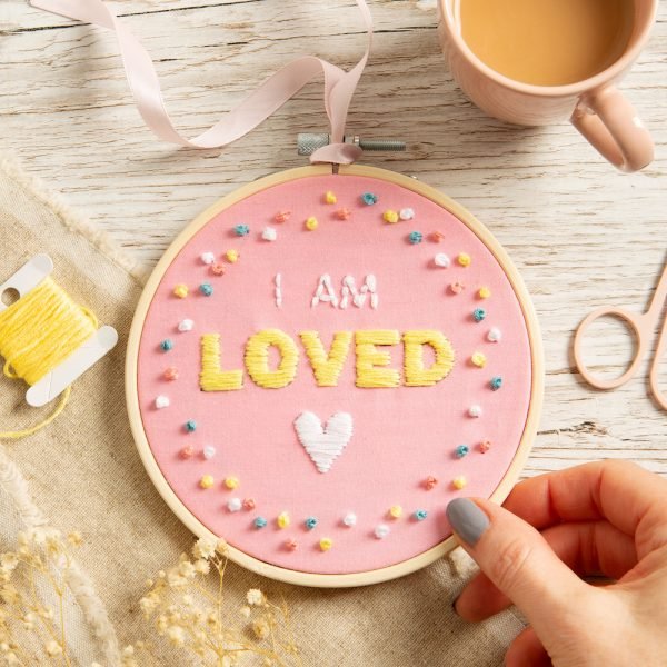 WCC - I am Loved Embroidery Kit