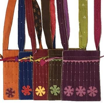 SSTH - WHEEL Hand Embroidered Bag, 100% Cotton