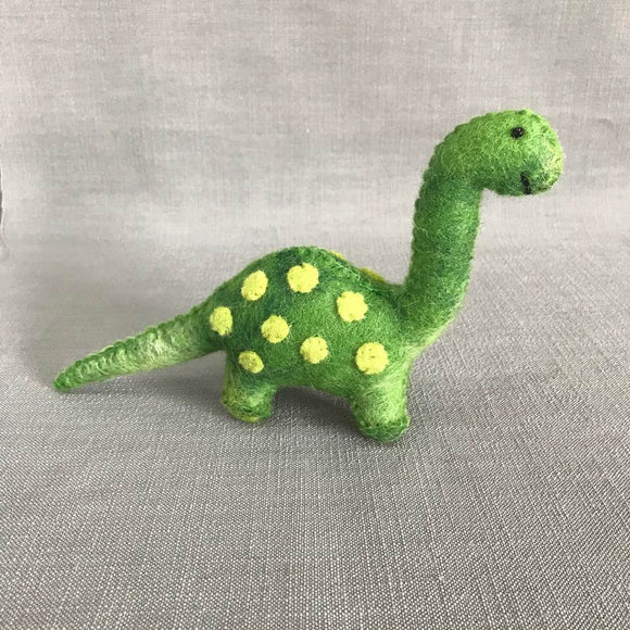 TWR - Felt Dinosaur - Mini - Green