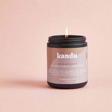 MBFT - Amber sandalwood 8oz candle