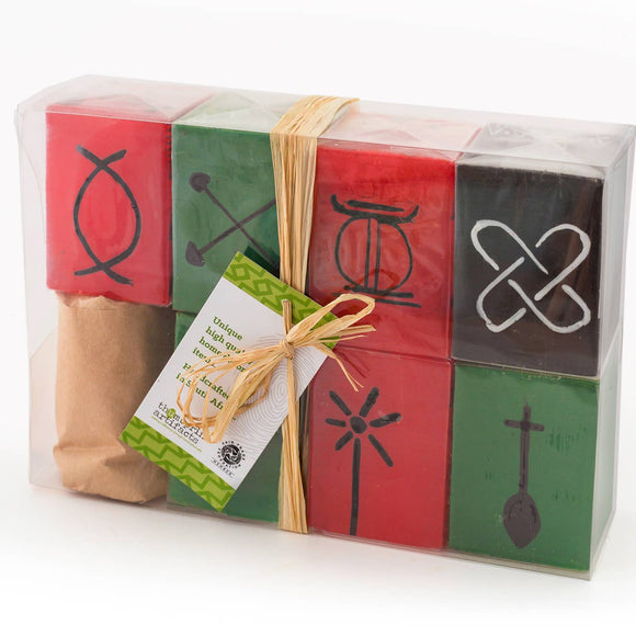 THAR - Kwanzaa Candle - 7 Piece Cube Set