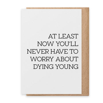 PSPR - Greeting Card - Dying Young