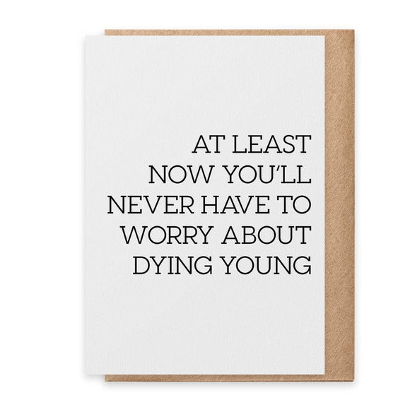 PSPR - Greeting Card - Dying Young