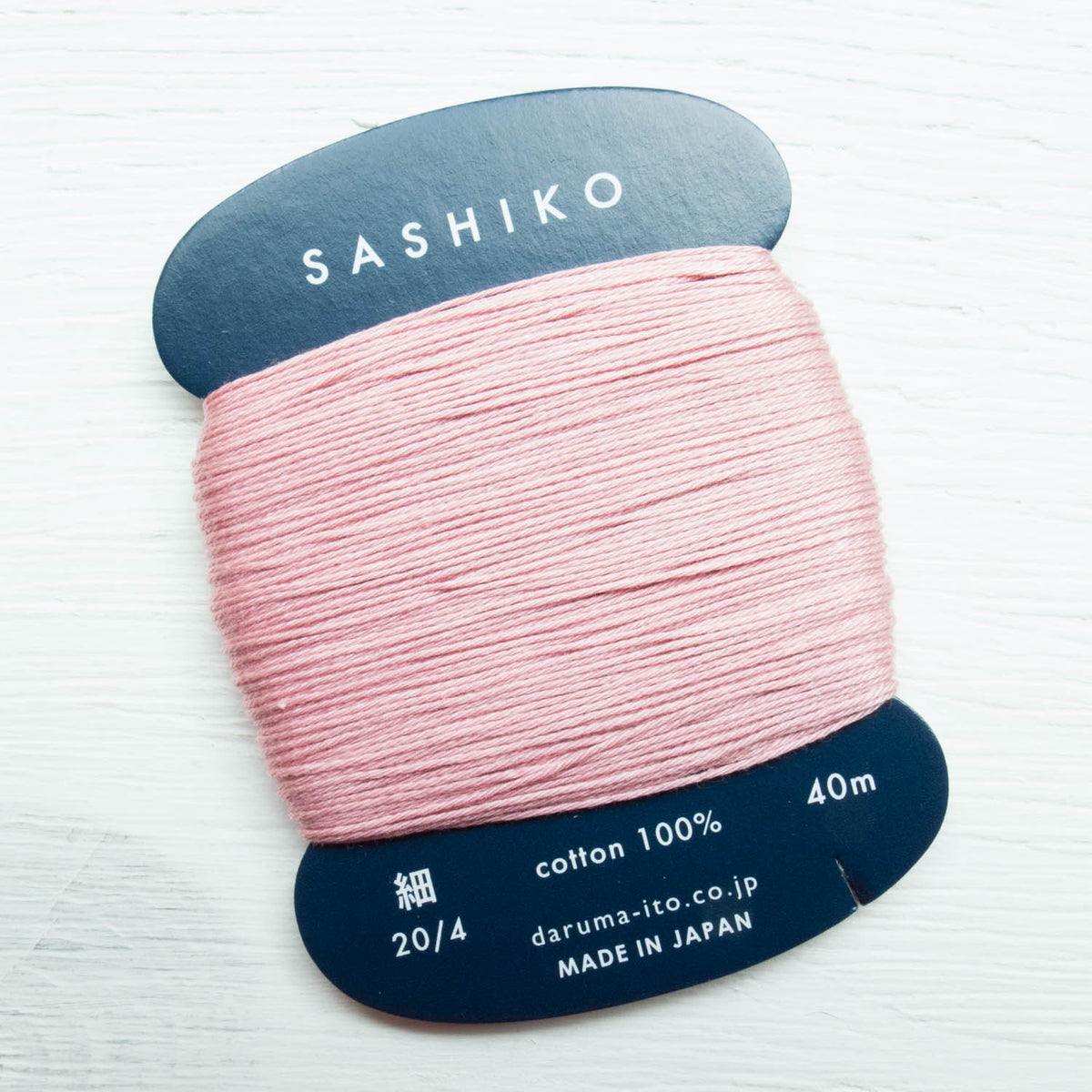 ORIM - Daruma - Sashiko Cotton Thread 20/6 - 0211 - Rose Pink
