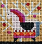 MP-H236 - Wooden Horse and Trees