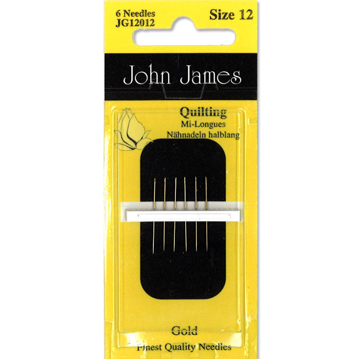 CN - John James  - Quilting - Gold Plated - #12