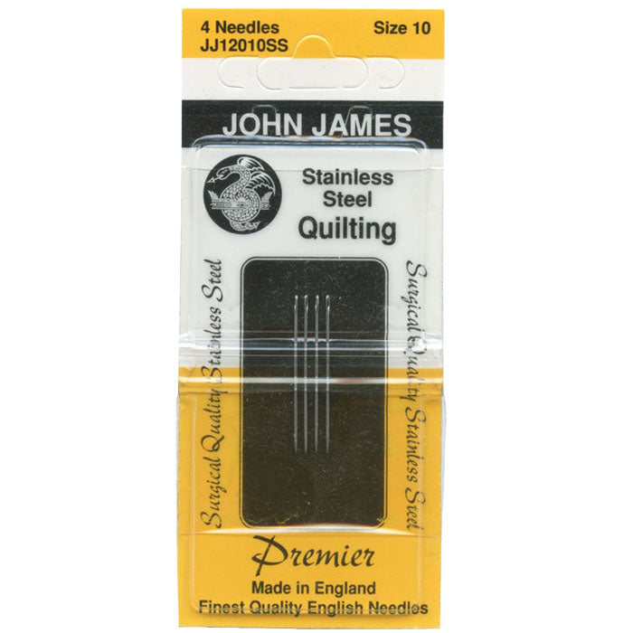 CN - John James  - Quilting - Stainless Steel - #10