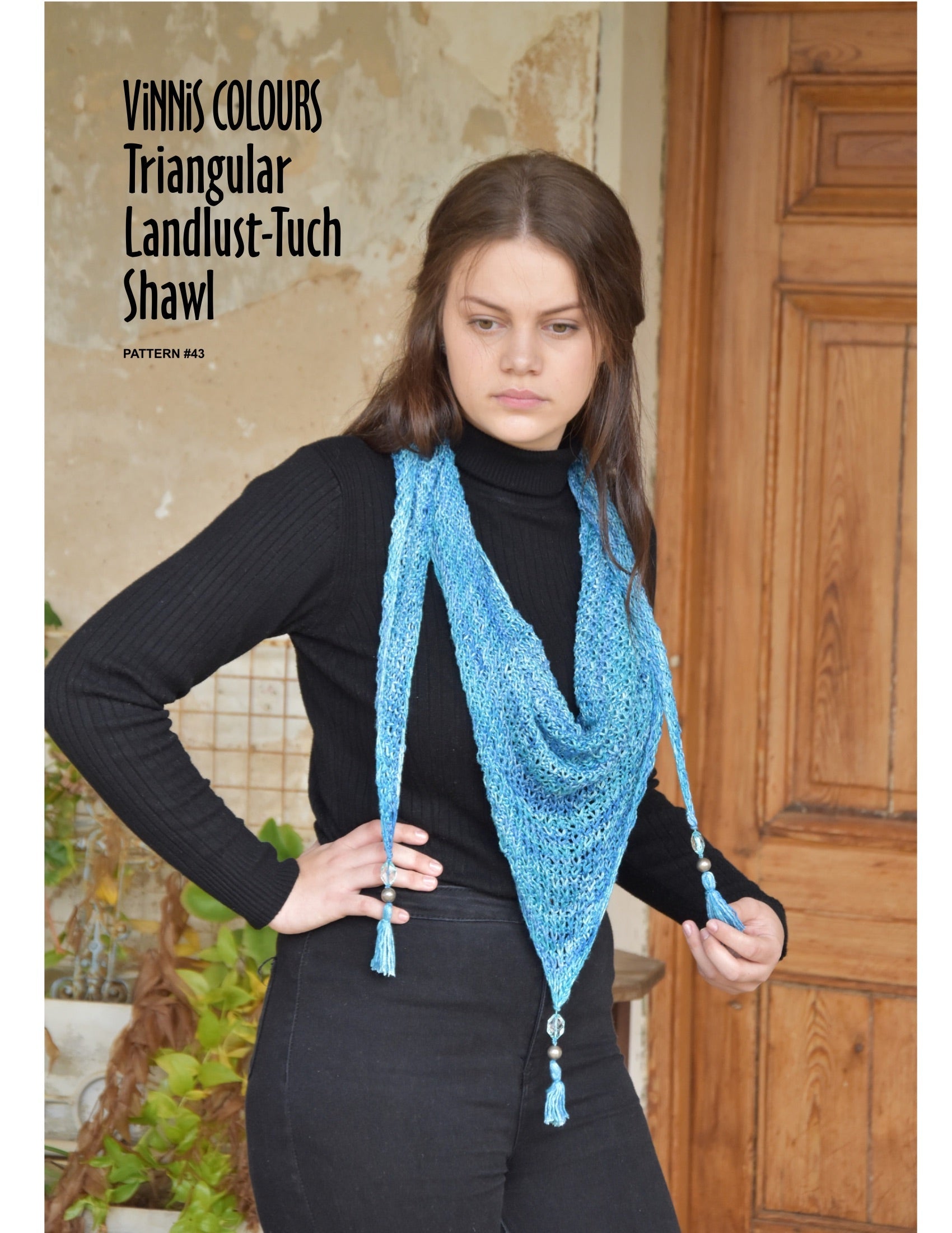 VCPK - P043 - Triangular Landlust Tuch Shawl