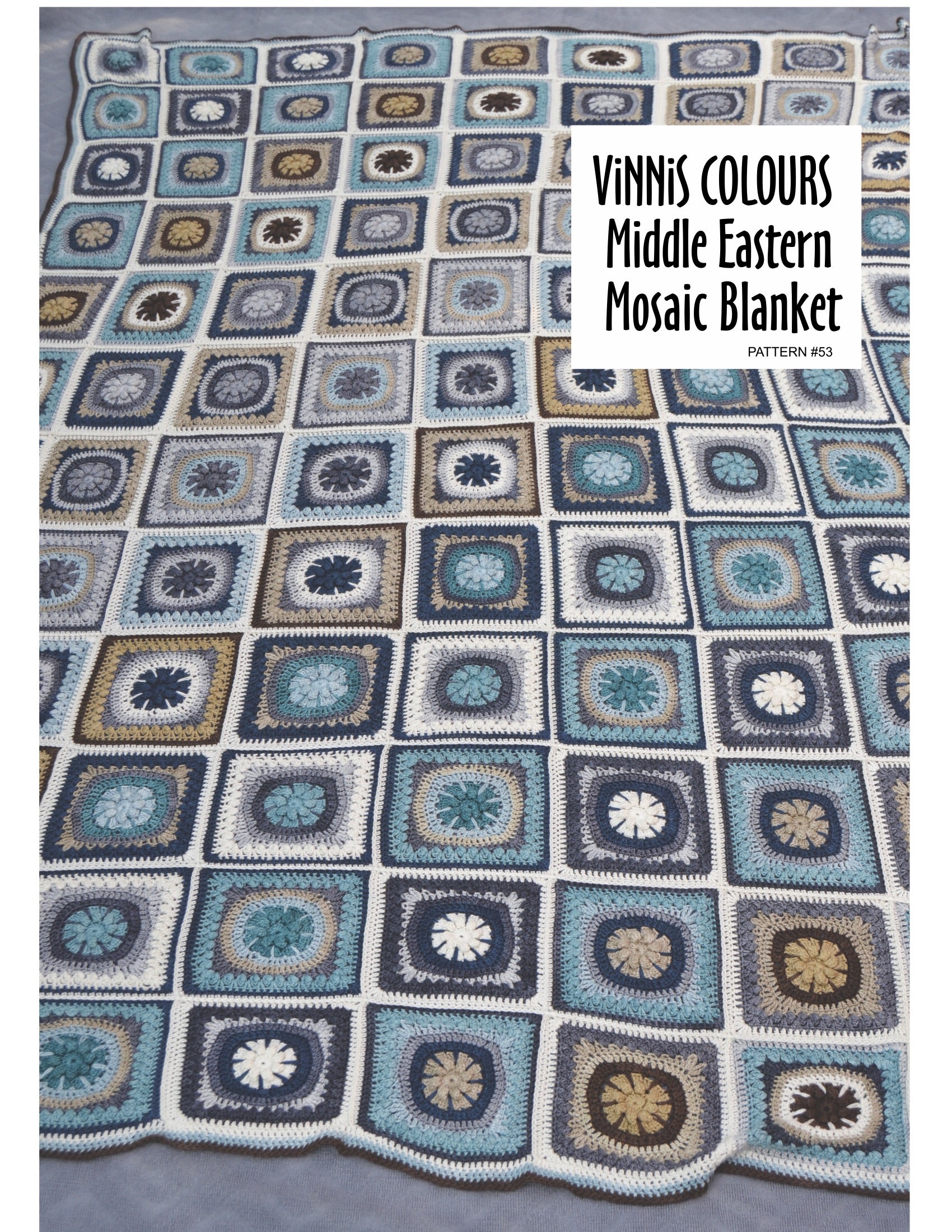 VCPK - P053 - Middle Eastern Mosaic Blanket