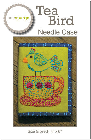SS - Pattern - Tea Bird Needle Case