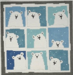 PD-NI-017 - Nine Polar Bears