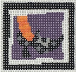 PD-SM-004 - Small Witches Boot Purple