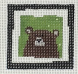 PD-SM-023 - Small Brown Bear - Green