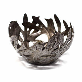 CDB - Haitian Metal Drum - Bird Bowl