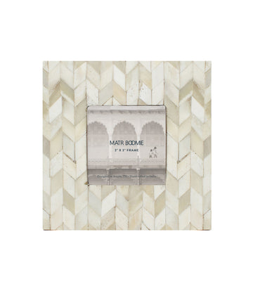 MBFT - Artemis 3x3 Picture Frame - Handcrafted Bone