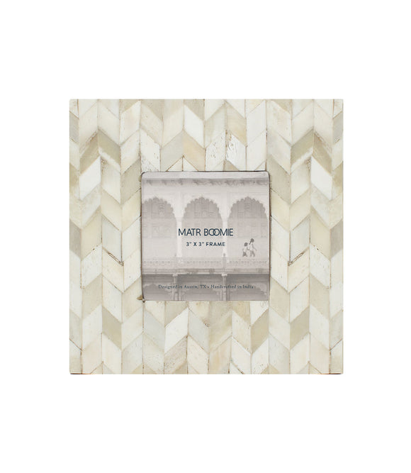 MBFT - Artemis 3x3 Picture Frame - Handcrafted Bone