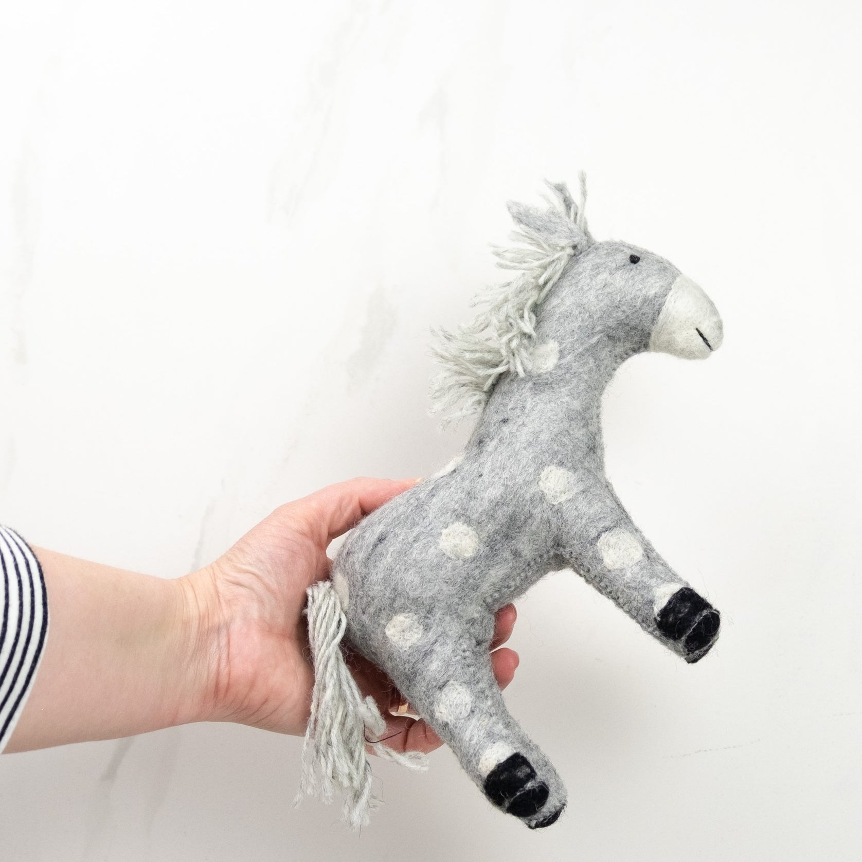 TWR - Felt Horse - Large - Grey