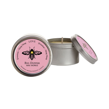 BDWW - Beeswax Aromatherapy Tin - Love - Geranium and Ylang Ylang