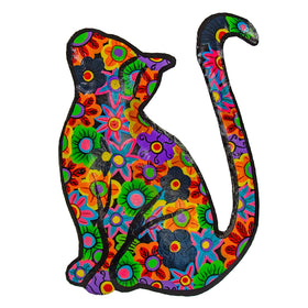 CDB - Haitian Metal Drum - Happy Kitty  - 13 Inch