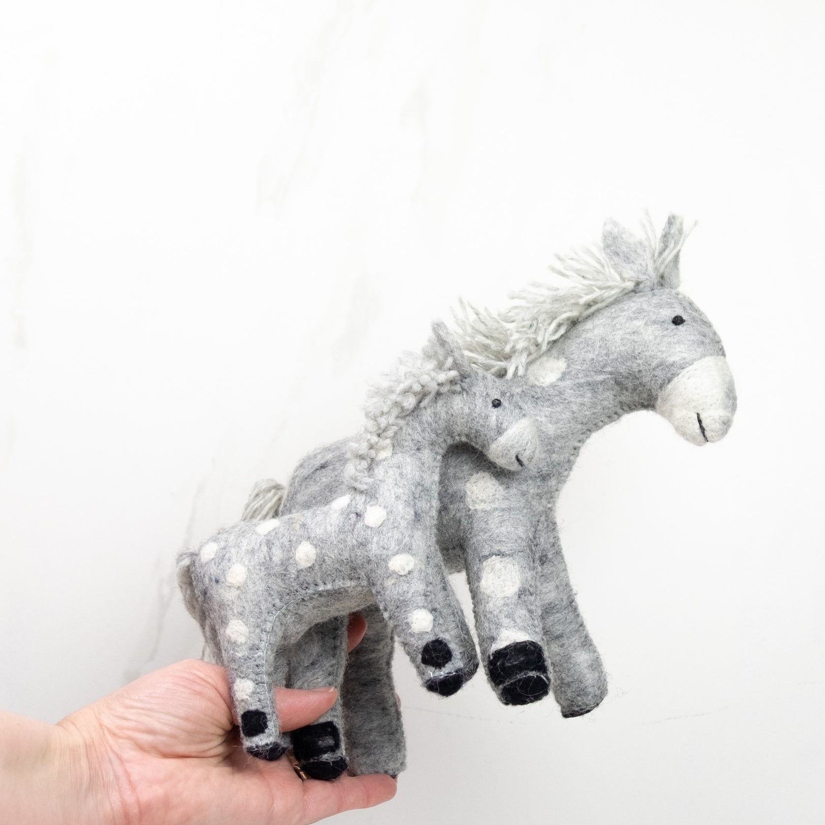 TWR - Felt Horse - Small - Grey