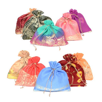 MBFT - Sorpresa Eco Friendly Drawstring Gift Bags - Assorted