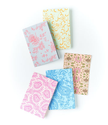 MBFT - Nikhila 4x6 Note Cards (Set of 8) Recycled Paper - Assorted