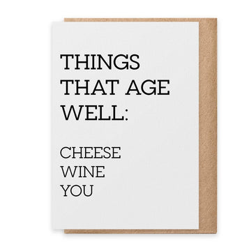 PSPR - Greeting Card - Age Well
