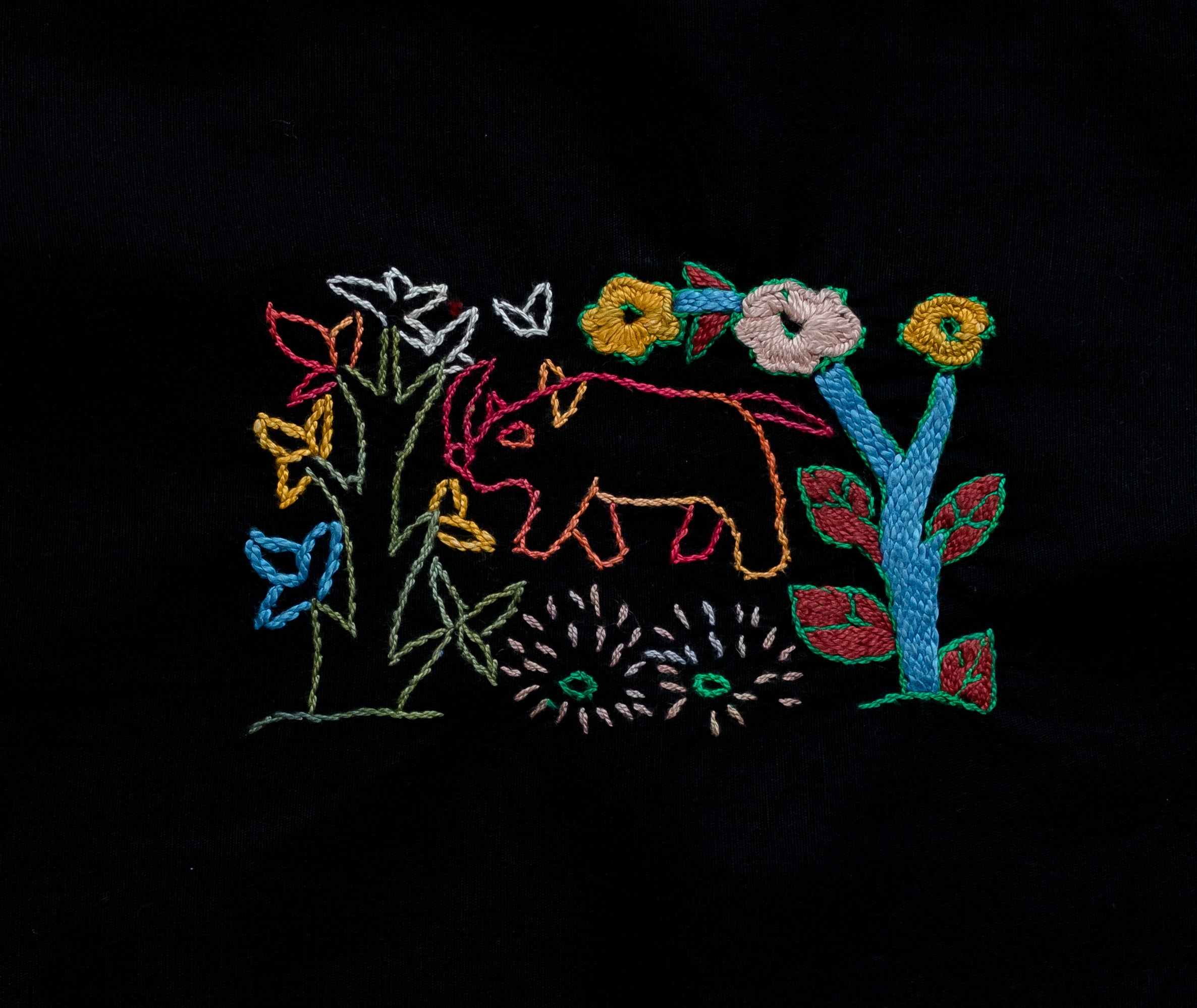 ME - Mapula Embroidered Block - 4*7 - EB011