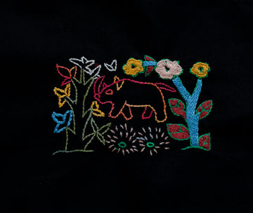 ME - Mapula Embroidered Block - 4*7 - EB011