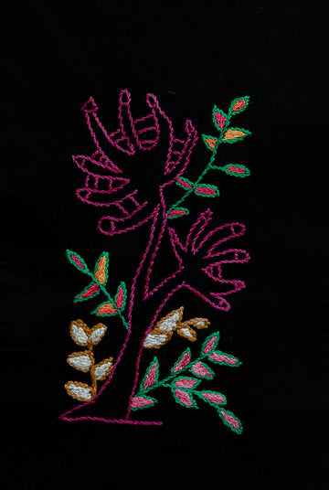 ME - Mapula Embroidered Block - 4*7 - EB015