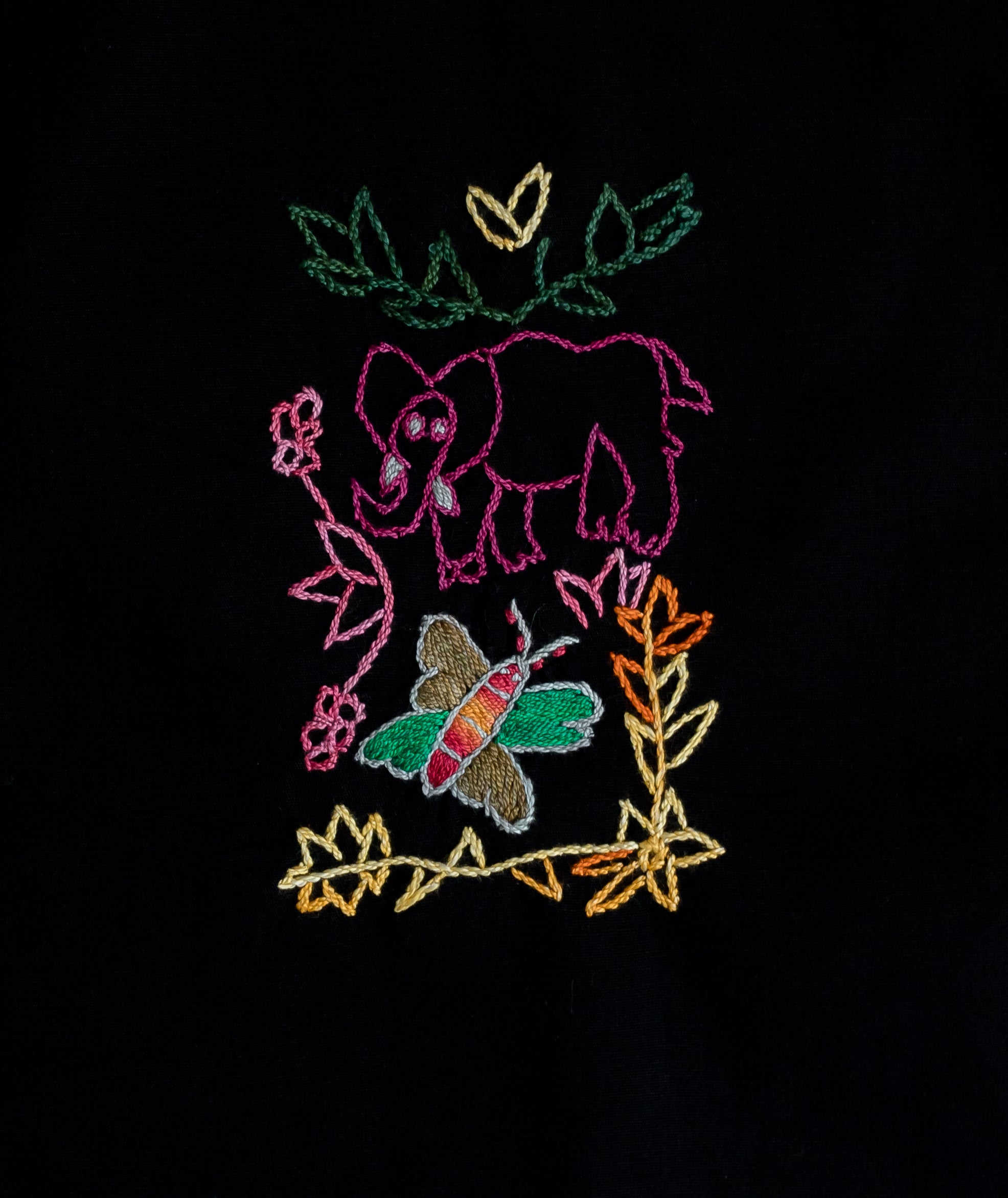ME - Mapula Embroidered Block - 4*7 - EB016