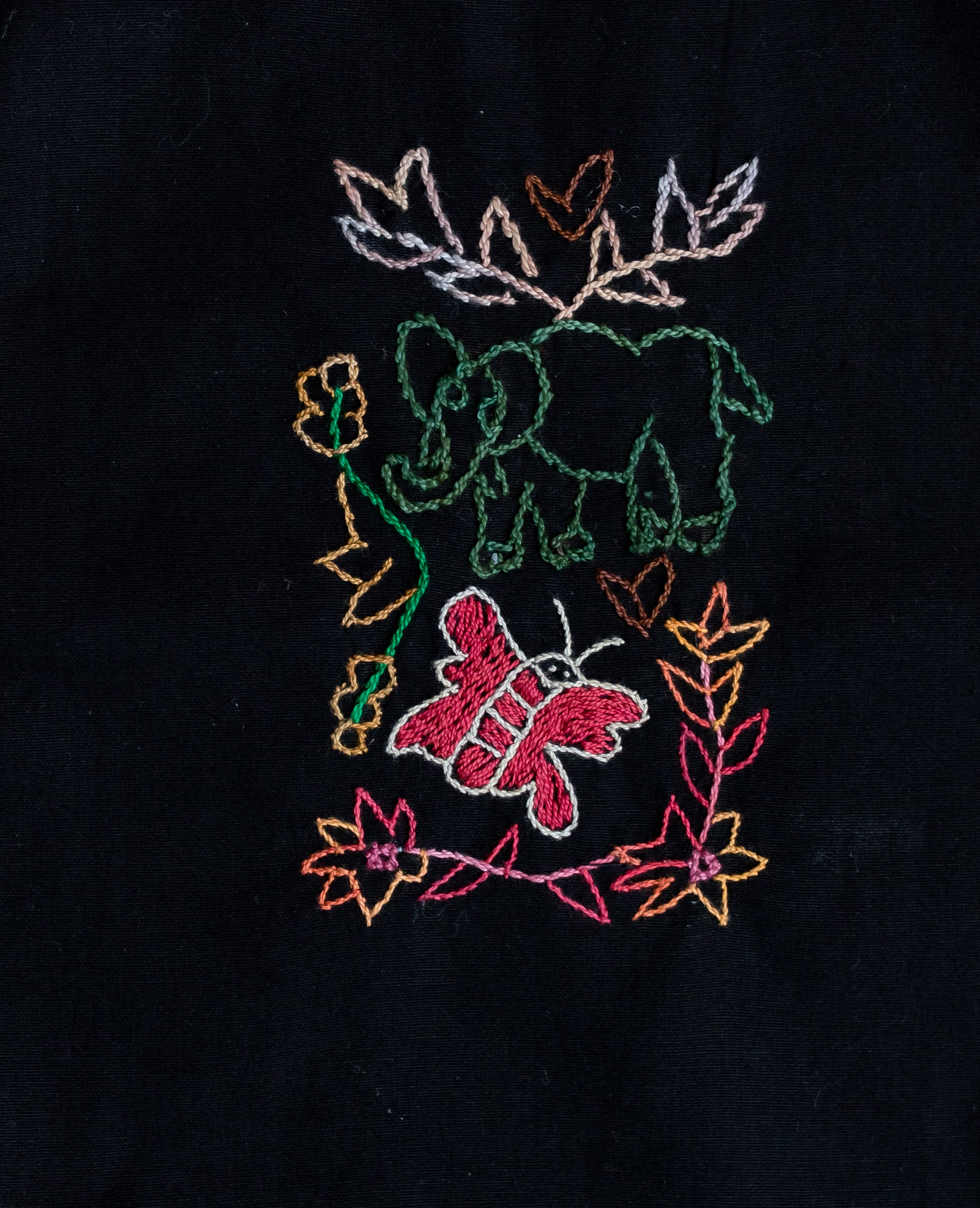 ME - Mapula Embroidered Block - 4*7 - EB017