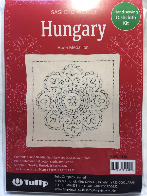 ORIM - Sashiko World - Hungary - Rose Medallion - KSW-012