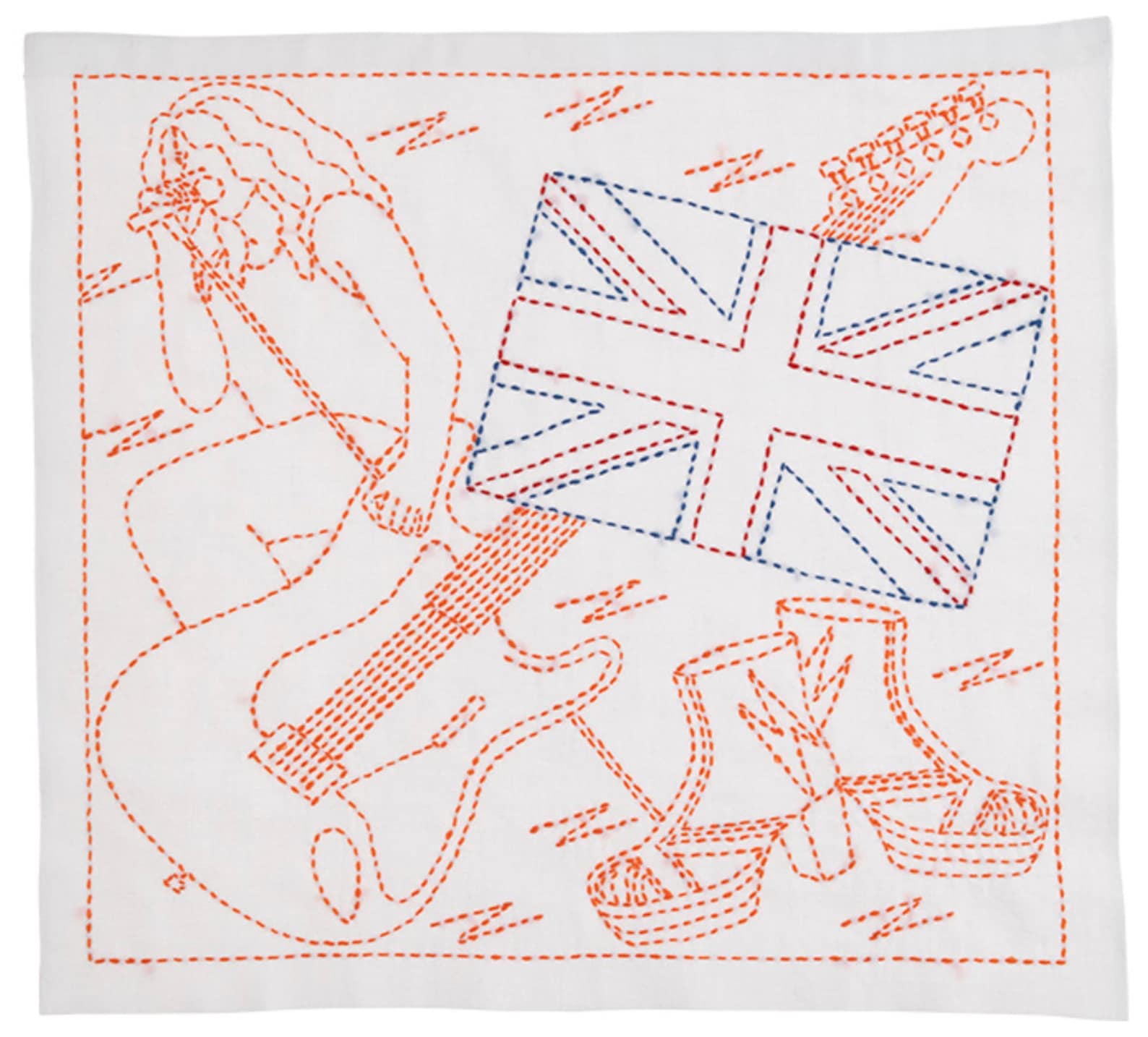 ORIM - Sashiko World - England - The Union Jack and Rock N Roll - KSW-026