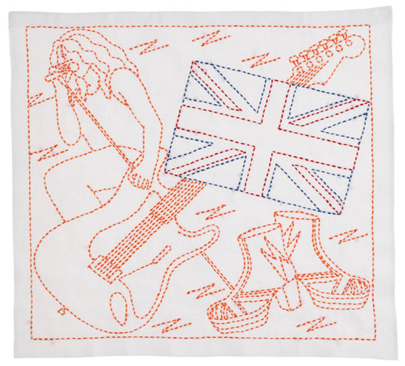 ORIM - Sashiko World - England - The Union Jack and Rock N Roll - KSW-026