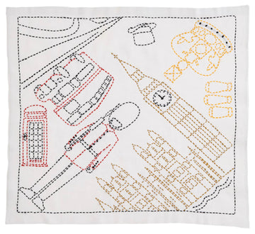ORIM - Sashiko World - England - Ride on a Double Decker Bus - KSW-027