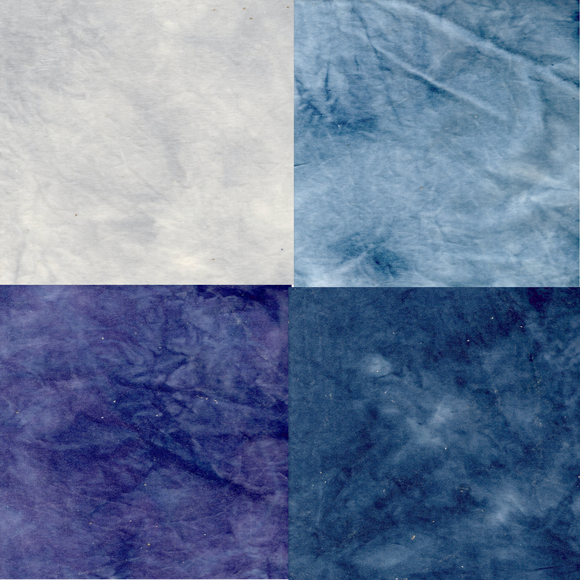 FW - Hand-Dyed Velveteen - Ocean Waves